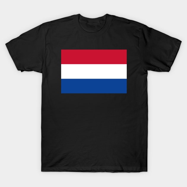 Flag of Netherlands T-Shirt by DiegoCarvalho